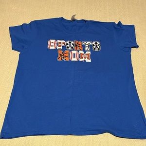 Casual, sports loving t shirt